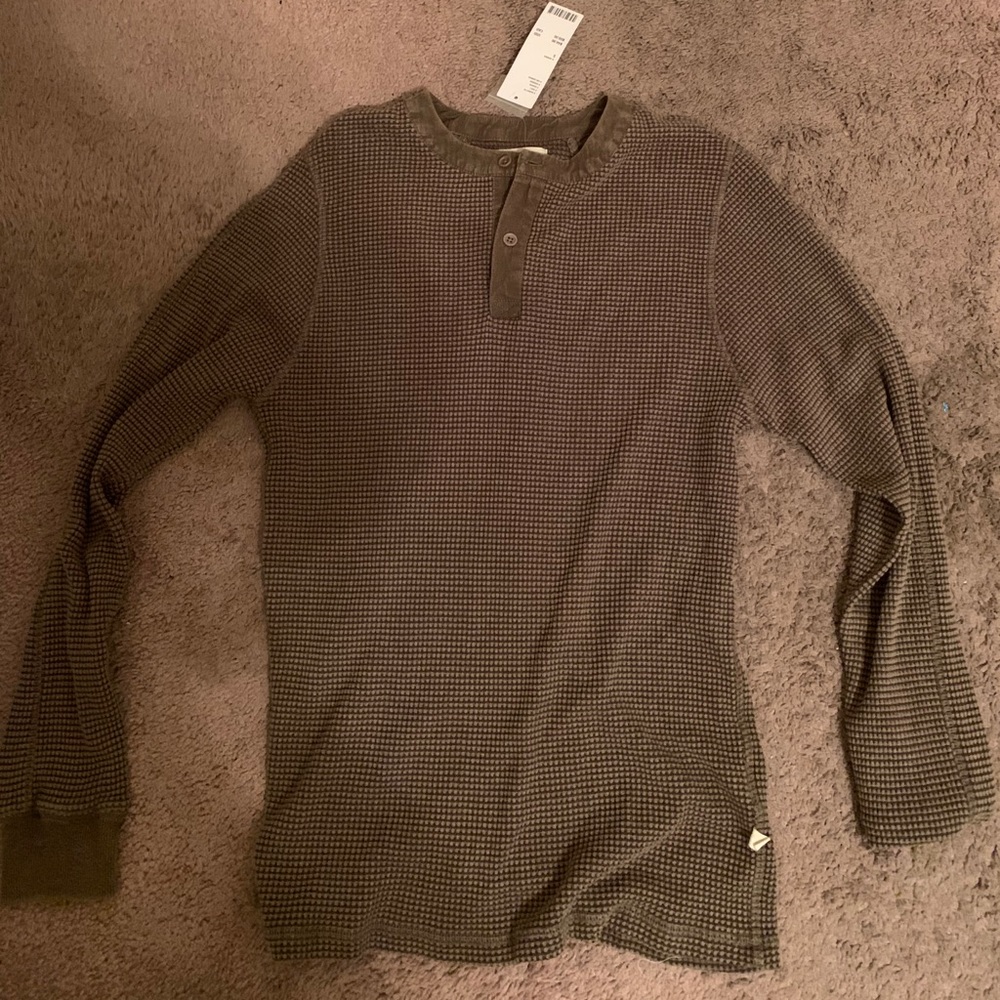 Green Urban Outfitters Henley